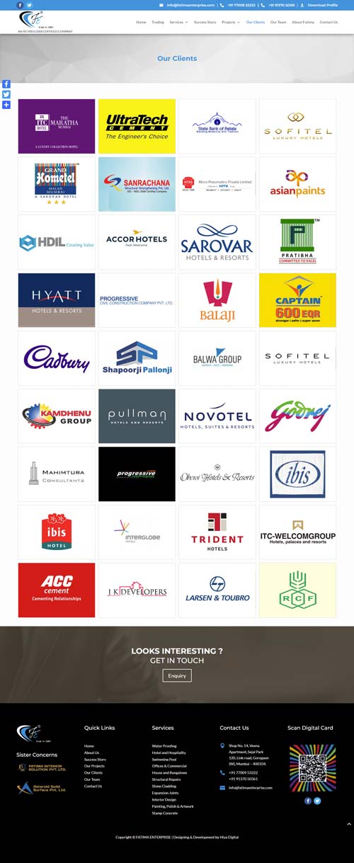 fatimaenterprise-clients Fatima Enterprise, Fatima Enterprise