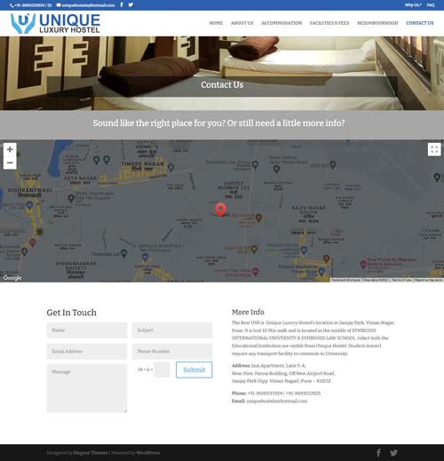 uniquehostel-contact Unique Luxury Hostel, Unique Luxury Hostel