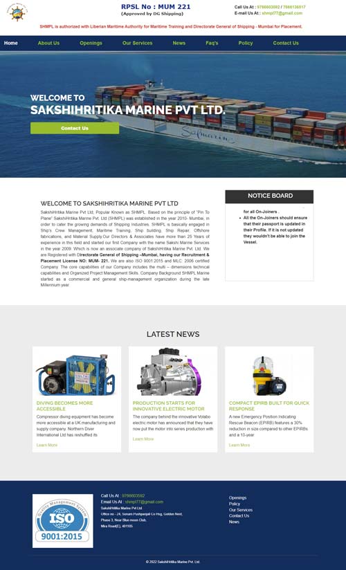 sakshihritikamarine-home Sakshihritika Marine Private Limited, Sakshihritika Marine Private Limited