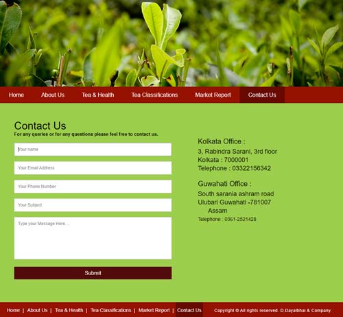 ddayal-contact D. Dayalbhai & Company, D. Dayalbhai & Company