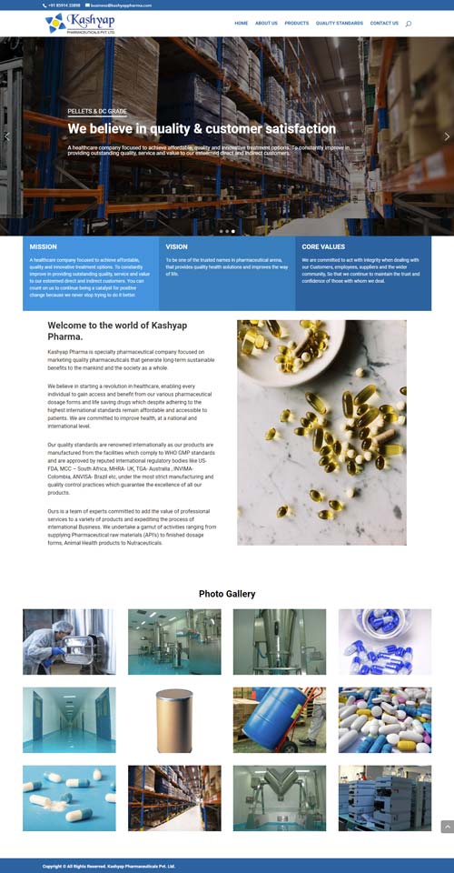 kashyappharma-home Kashyap Pharmaceuticals Pvt. Ltd., Kashyap Pharmaceuticals