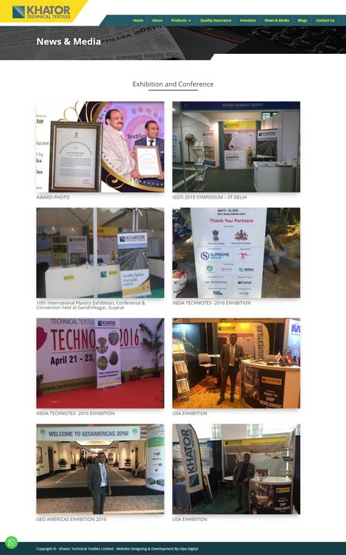 kttl-news Khator Technical Textiles Limited, Khator Technical Textiles Limited