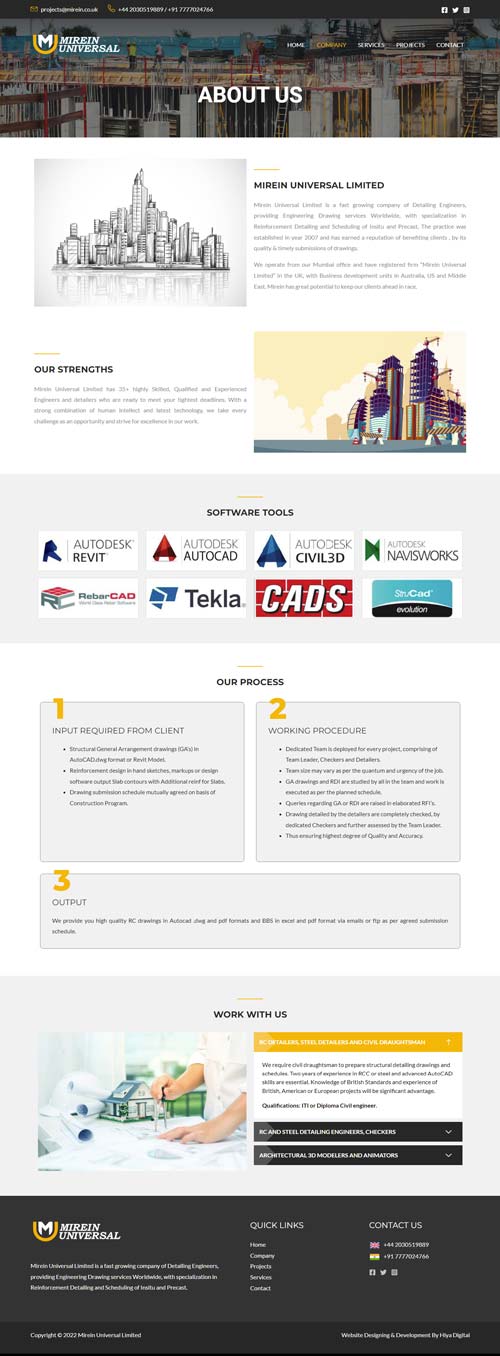 mirein-about Mirein Universal Limited, Mirein Universal Limited