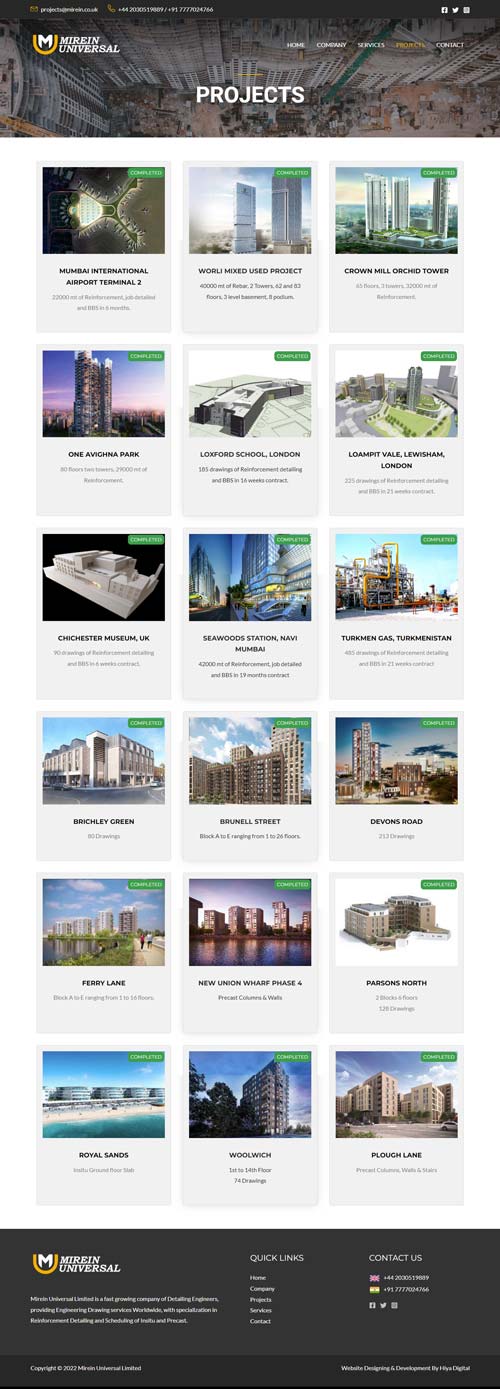 mirein-projects Mirein Universal Limited, Mirein Universal Limited