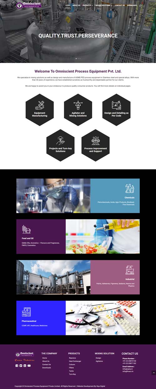 opeq-home Omniscient Process Equipments Pvt. Ltd., Omniscient Process Equipments
