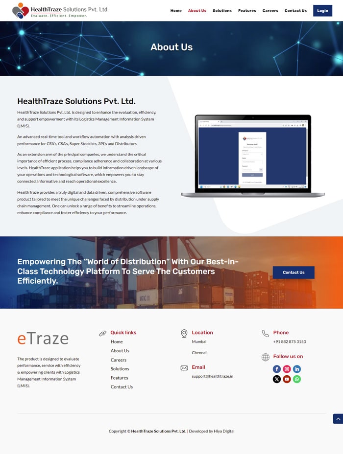 HealthTraze - About Us HealthTraze - About Us
