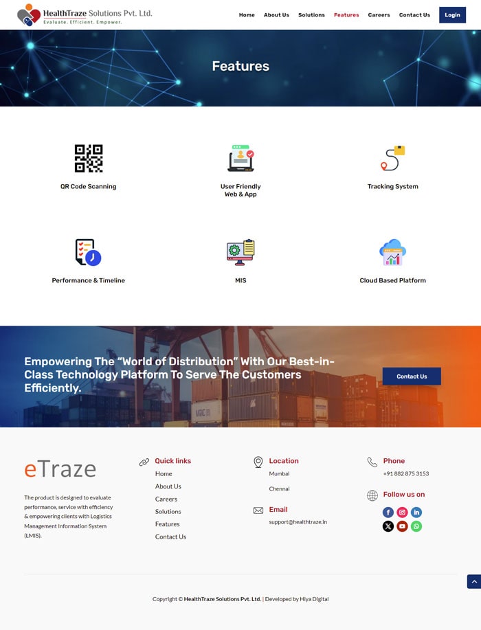 HealthTraze - Features HealthTraze - Features